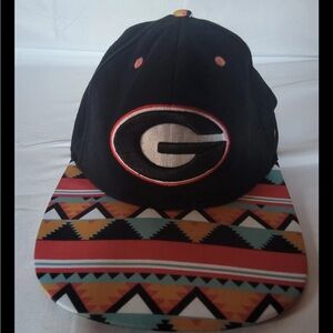 GEORGIA BULLDOGS Top of the World snapback hat Hot colorful Checkered Brim
